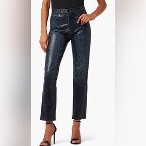 Joe’s Stylish Blue Snake Print Women Jeans